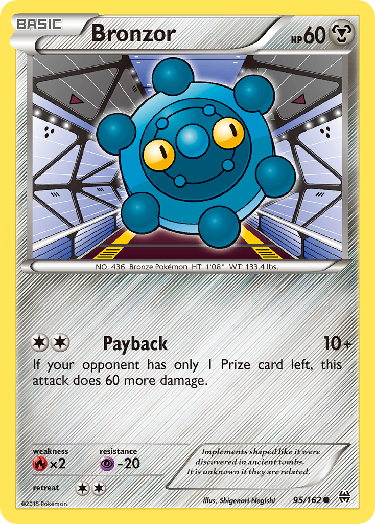 Bronzor (95/162) [XY: BREAKthrough] - Destination Retro