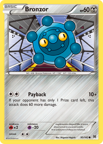 Bronzor (95/162) [XY: BREAKthrough] - Destination Retro