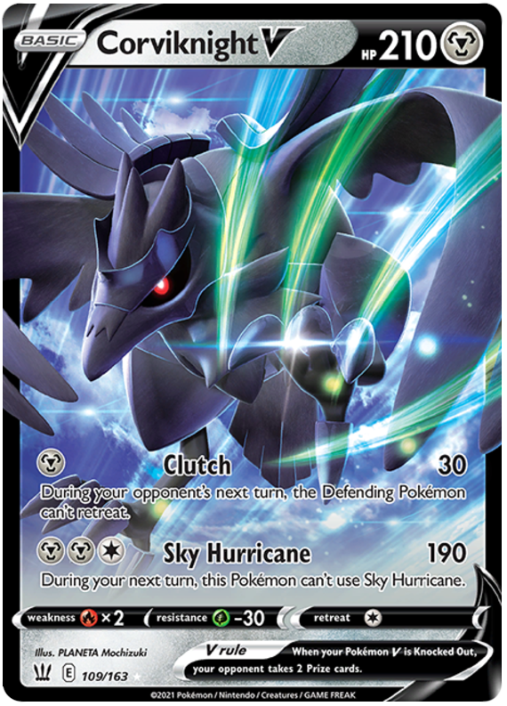 Corviknight V (109/163) [Sword & Shield: Battle Styles] - Destination Retro