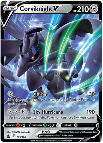 Corviknight V (109/163) [Sword & Shield: Battle Styles] - Destination Retro