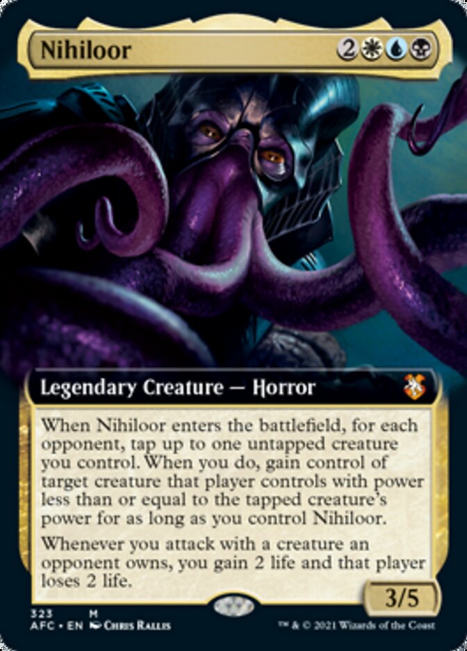 Nihiloor (Extended) [Dungeons & Dragons: Adventures in the Forgotten Realms Commander] - Destination Retro