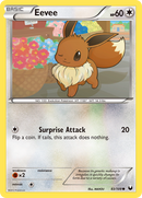 Eevee (83/108) [Black & White: Dark Explorers] - Destination Retro