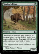 Territorial Boar [Ravnica: Clue Edition] - Destination Retro