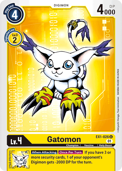 Gatomon [EX1-026] [Classic Collection] - Destination Retro