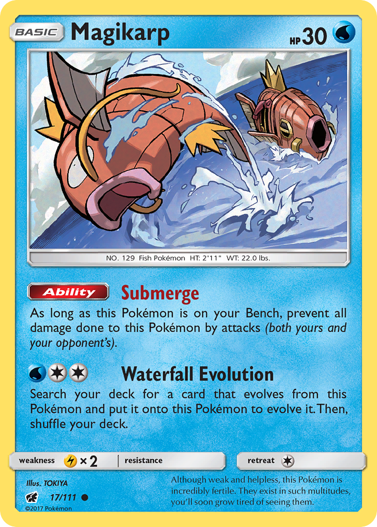 Magikarp (17/111) [Sun & Moon: Crimson Invasion] - Destination Retro