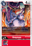 Greymon [BT3-011] [Release Special Booster Ver.1.5] - Destination Retro