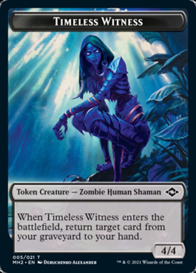 Timeless Witness Token [Modern Horizons 2 Tokens] - Destination Retro