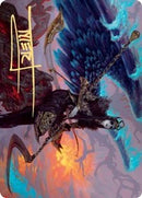 Eradicator Valkyrie Art Card (Gold-Stamped Signature) [Kaldheim: Art Series] - Destination Retro