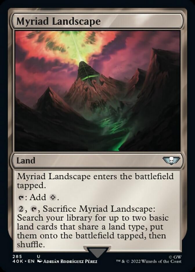 Myriad Landscape [Universes Beyond: Warhammer 40,000] - Destination Retro