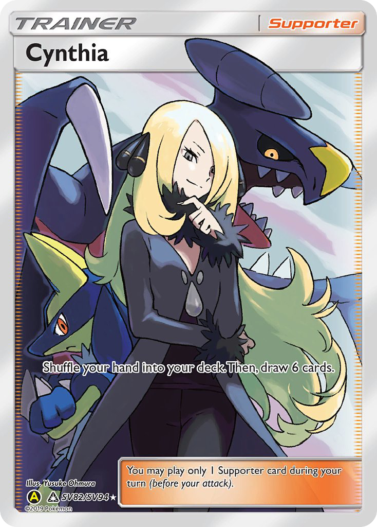 Cynthia (SV82/SV94) [Sun & Moon: Hidden Fates - Shiny Vault] - Destination Retro