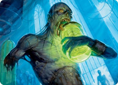 Larder Zombie Art Card [Innistrad: Midnight Hunt Art Series] - Destination Retro