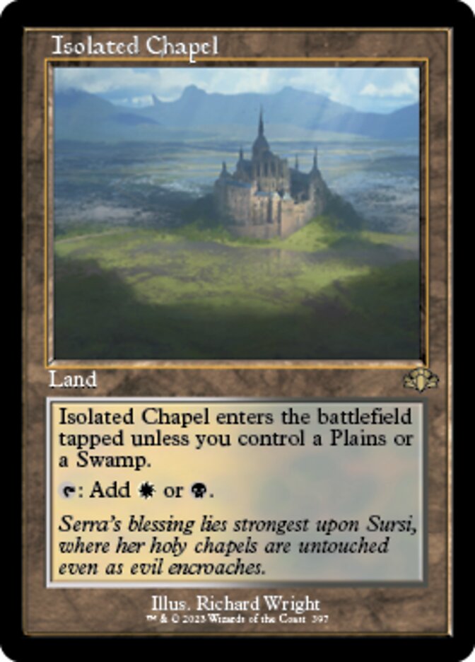 Isolated Chapel (Retro) [Dominaria Remastered] - Destination Retro
