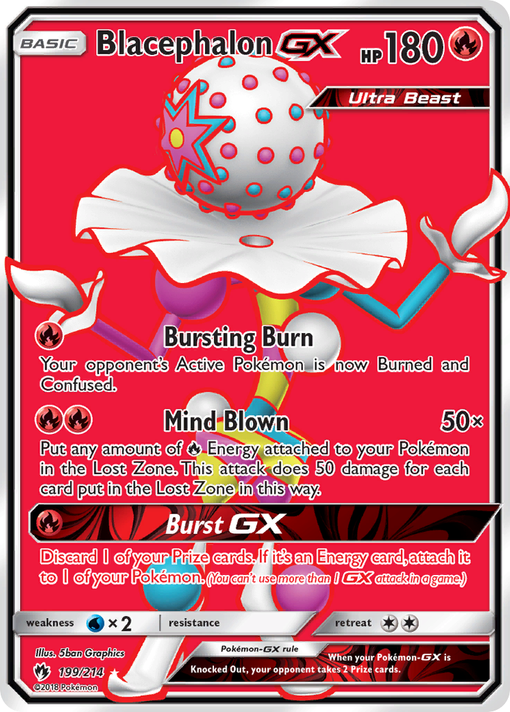 Blacephalon GX (199/214) [Sun & Moon: Lost Thunder] - Destination Retro