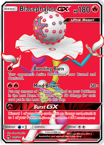 Blacephalon GX (199/214) [Sun & Moon: Lost Thunder] - Destination Retro