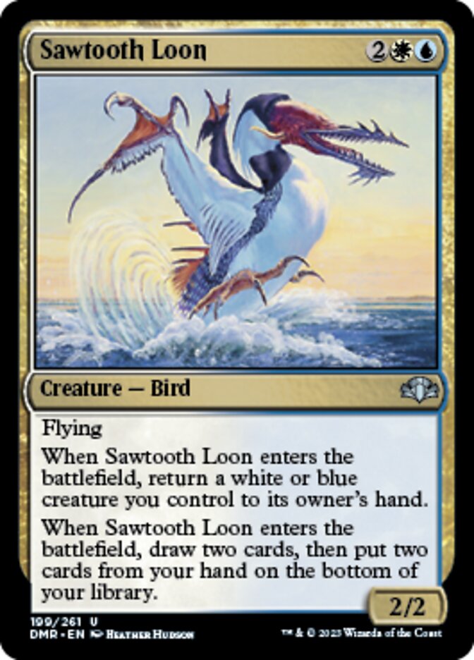 Sawtooth Loon [Dominaria Remastered] - Destination Retro