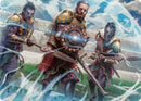 Argivian Phalanx Art Card [Dominaria United Art Series] - Destination Retro