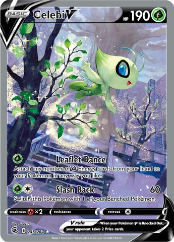 Celebi V (245/264) [Sword & Shield: Fusion Strike] - Destination Retro