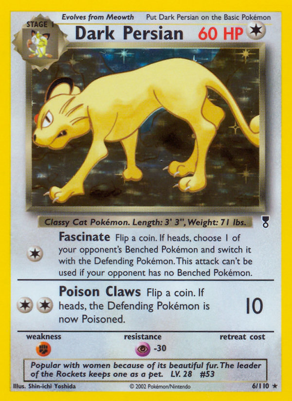 Dark Persian (6/110) [Legendary Collection] - Destination Retro