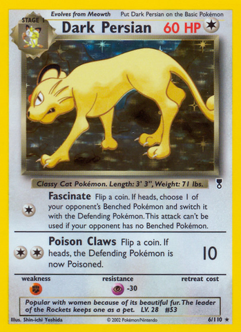 Dark Persian (6/110) [Legendary Collection] - Destination Retro