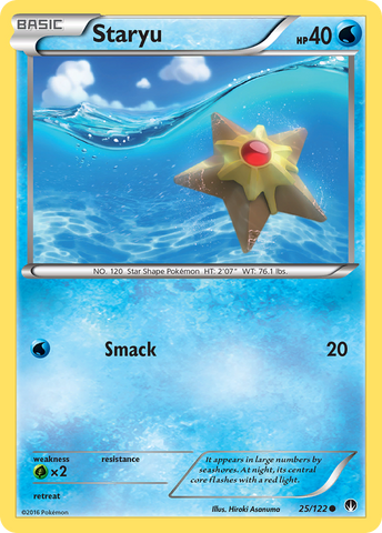 Staryu (25/122) [XY: BREAKpoint] - Destination Retro