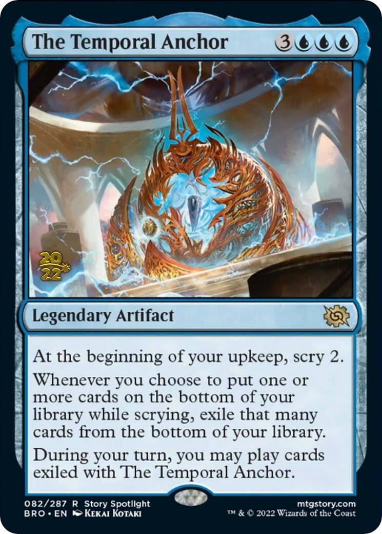The Temporal Anchor [The Brothers' War: Prerelease Promos] - Destination Retro