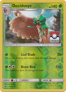 Decidueye (11/149) (League Promo) [Sun & Moon: Base Set] - Destination Retro