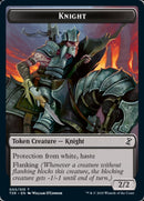 Knight Token [Time Spiral Remastered Tokens] - Destination Retro