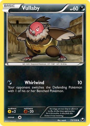 Vullaby (73/108) [Black & White: Dark Explorers] - Destination Retro