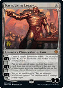 Karn, Living Legacy [Dominaria United Prerelease Promos] - Destination Retro