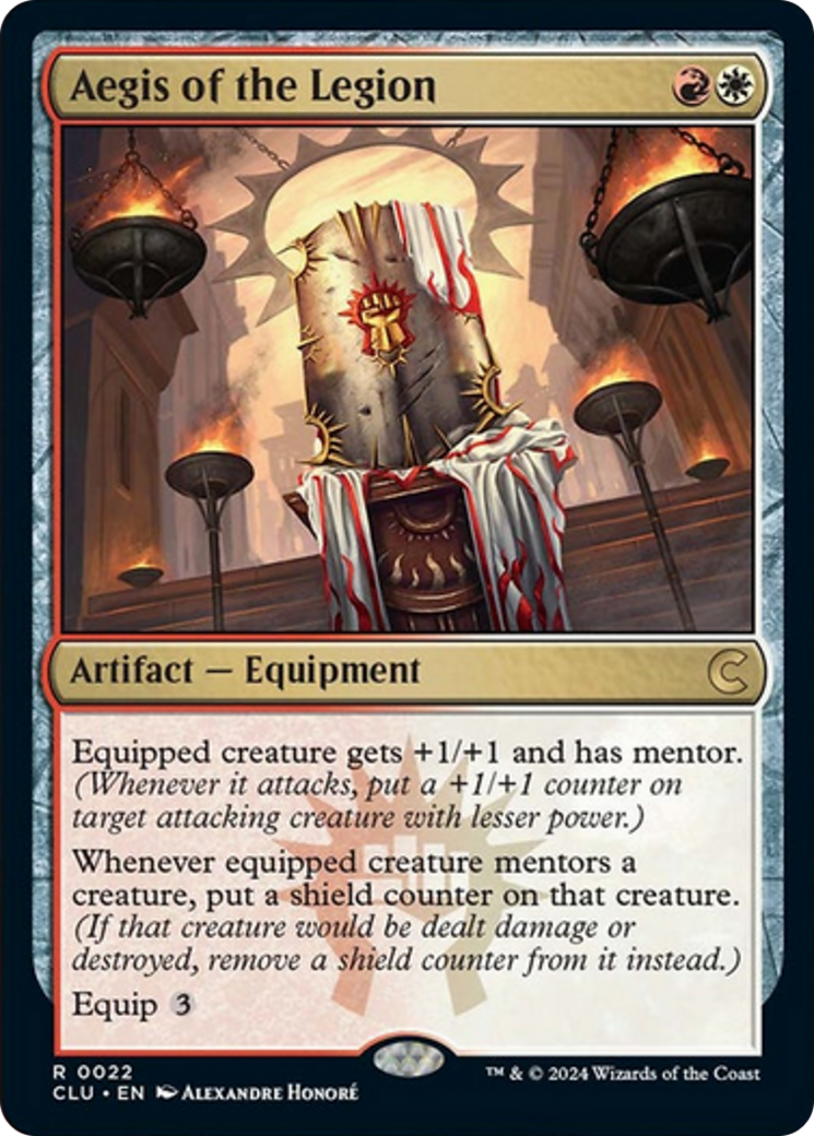 Aegis of the Legion [Ravnica: Clue Edition] - Destination Retro