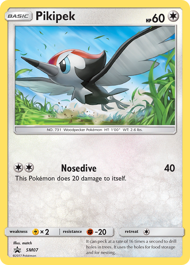 Pikipek (SM07) [Sun & Moon: Black Star Promos] - Destination Retro