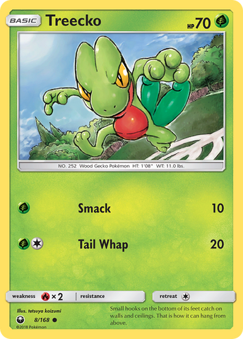 Treecko (8/168) [Sun & Moon: Celestial Storm] - Destination Retro