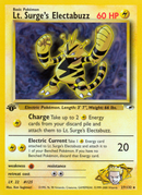 Lt. Surge's Electabuzz (27/132) [Gym Heroes 1st Edition] - Destination Retro