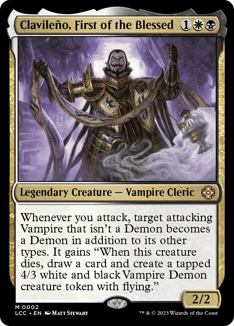 Clavileno, First of the Blessed [The Lost Caverns of Ixalan Commander] - Destination Retro