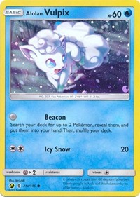 Alolan Vulpix (21a/145) (Alternate Art Promo) [Sun & Moon: Guardians Rising] - Destination Retro