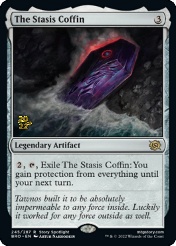 The Stasis Coffin [The Brothers' War: Prerelease Promos] - Destination Retro