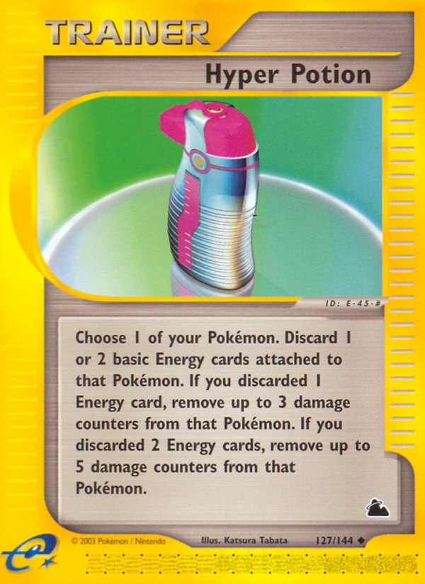Hyper Potion (127/144) [Skyridge] - Destination Retro