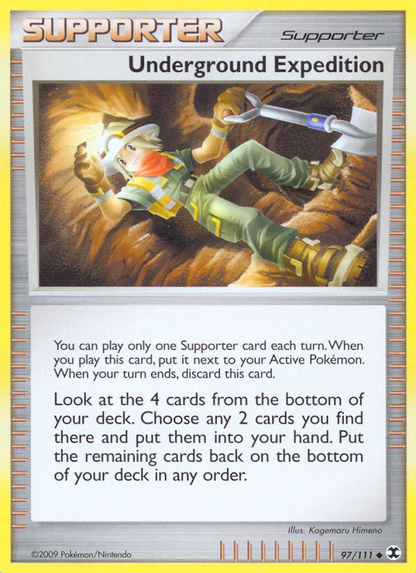 Underground Expedition (97/111) [Rising Rivals] - Destination Retro
