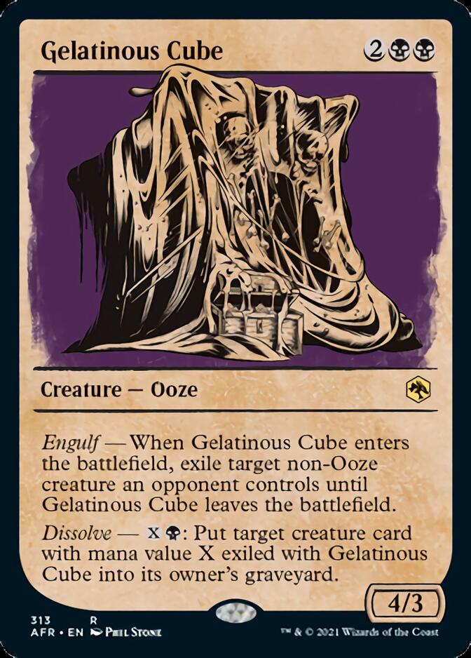 Gelatinous Cube (Showcase) [Dungeons & Dragons: Adventures in the Forgotten Realms] - Destination Retro