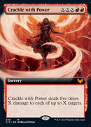 Crackle with Power (Extended) [Strixhaven: School of Mages] - Destination Retro