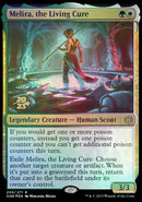 Melira, the Living Cure [Phyrexia: All Will Be One Prerelease Promos] - Destination Retro
