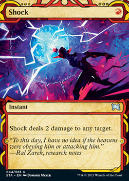Shock (Etched Foil) [Strixhaven Mystical Archive] - Destination Retro