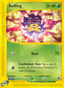 Koffing (114/165) [Expedition: Base Set] - Destination Retro