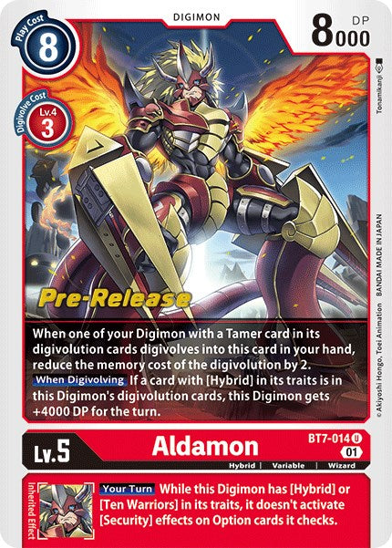 Aldamon [BT7-014] [Next Adventure Pre-Release Cards] - Destination Retro