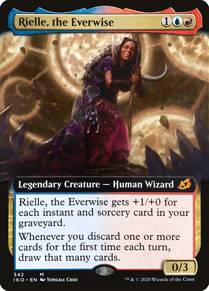Rielle, the Everwise (Extended Art) [Ikoria: Lair of Behemoths] - Destination Retro
