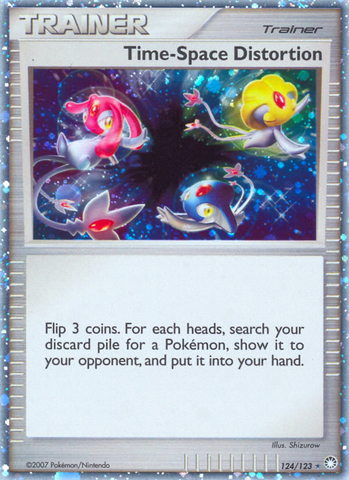 Time-Space Distortion (124/123) [Diamond & Pearl: Mysterious Treasures] - Destination Retro