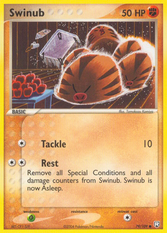 Swinub (79/109) [EX: Team Rocket Returns] - Destination Retro
