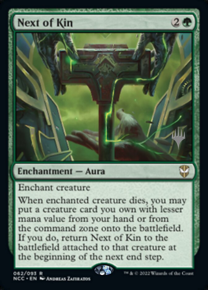 Next of Kin (Promo Pack) [Streets of New Capenna Commander Promos] - Destination Retro