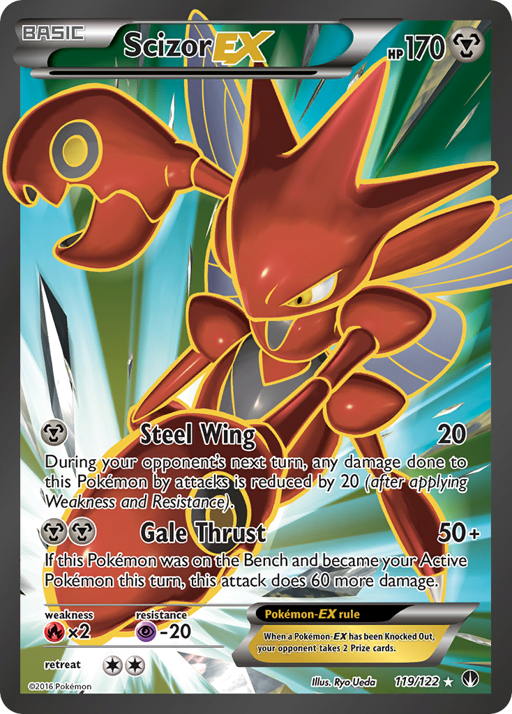 Scizor EX (119/122) [XY: BREAKpoint] - Destination Retro