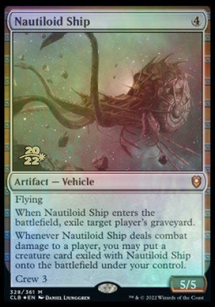 Nautiloid Ship [Commander Legends: Battle for Baldur's Gate Prerelease Promos] - Destination Retro